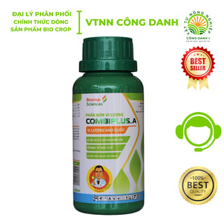 COMBIPLUS A của Biocrop Sciences phân vi lượng biến vàng thành xanh