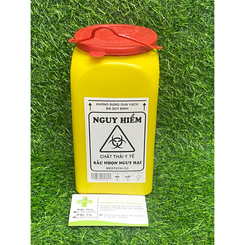 Bình Huỷ Kim Tiêm Y Tế 1,5L