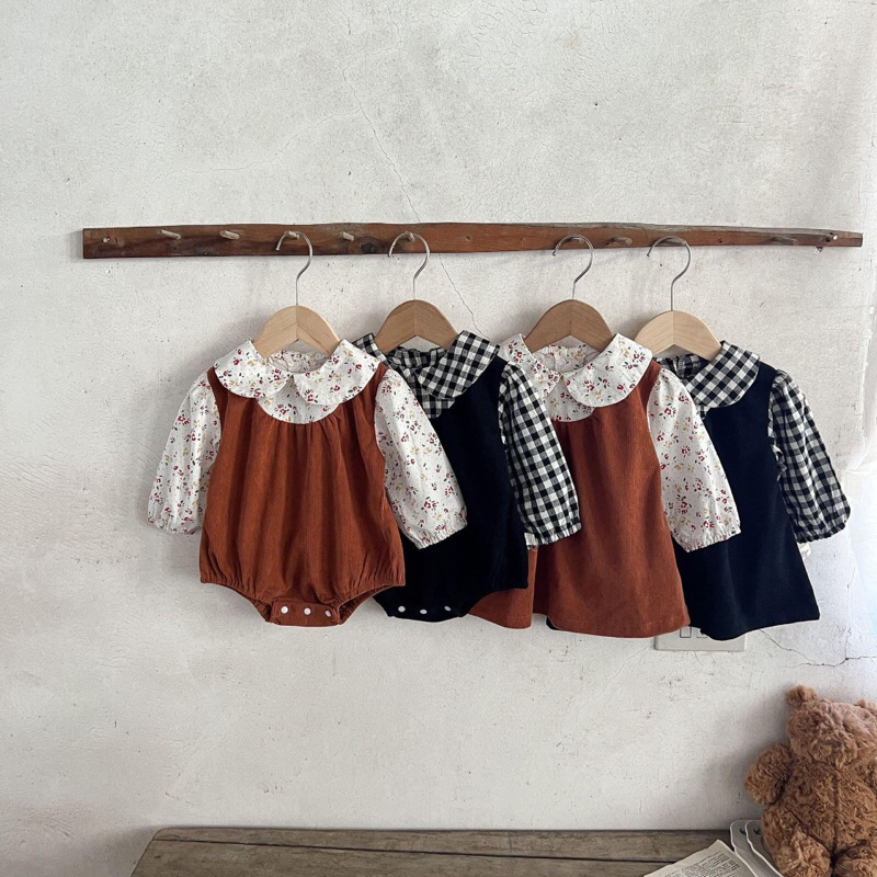 Set váy, body Vintage