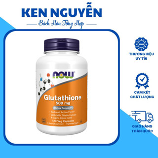 Viên Uống Hỗ Trợ Làm Trắng Da, Đều Màu Da, Tăng Sinh Collagen Now Glutathione 500MG