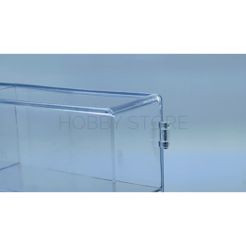 Hobby Store Khung / Kệ / Hộp Trưng Bày xe mô hình 1:64  gồm 8 ô để xe Hot Wheels Team Transport