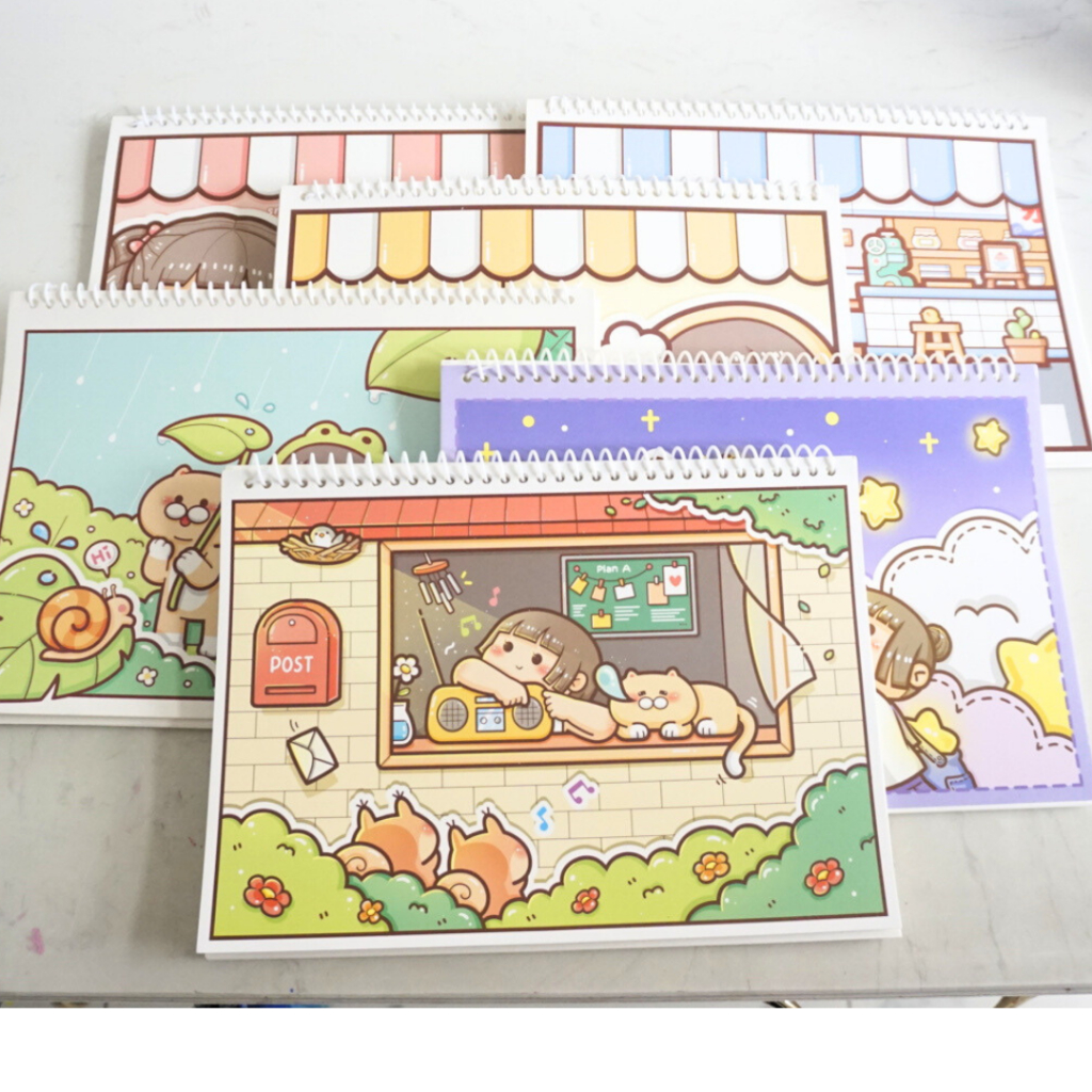 Sổ lưu trữ Sticker A4/A5 ngang