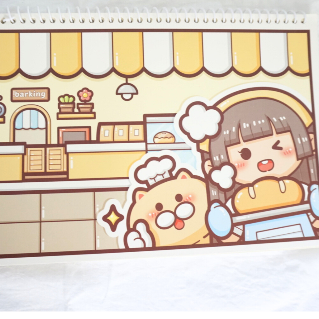 Sổ lưu trữ Sticker A4/A5 ngang