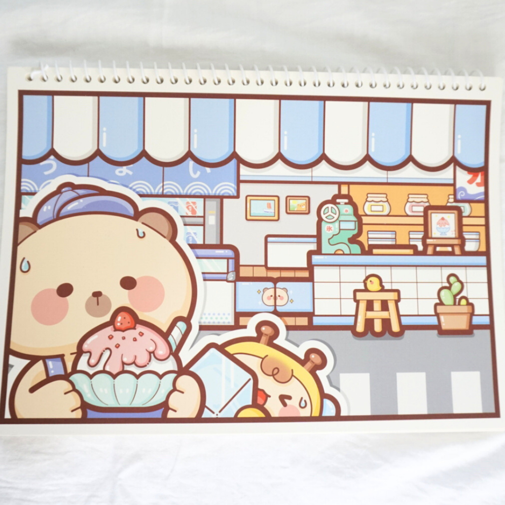 Sổ lưu trữ Sticker A4/A5 ngang