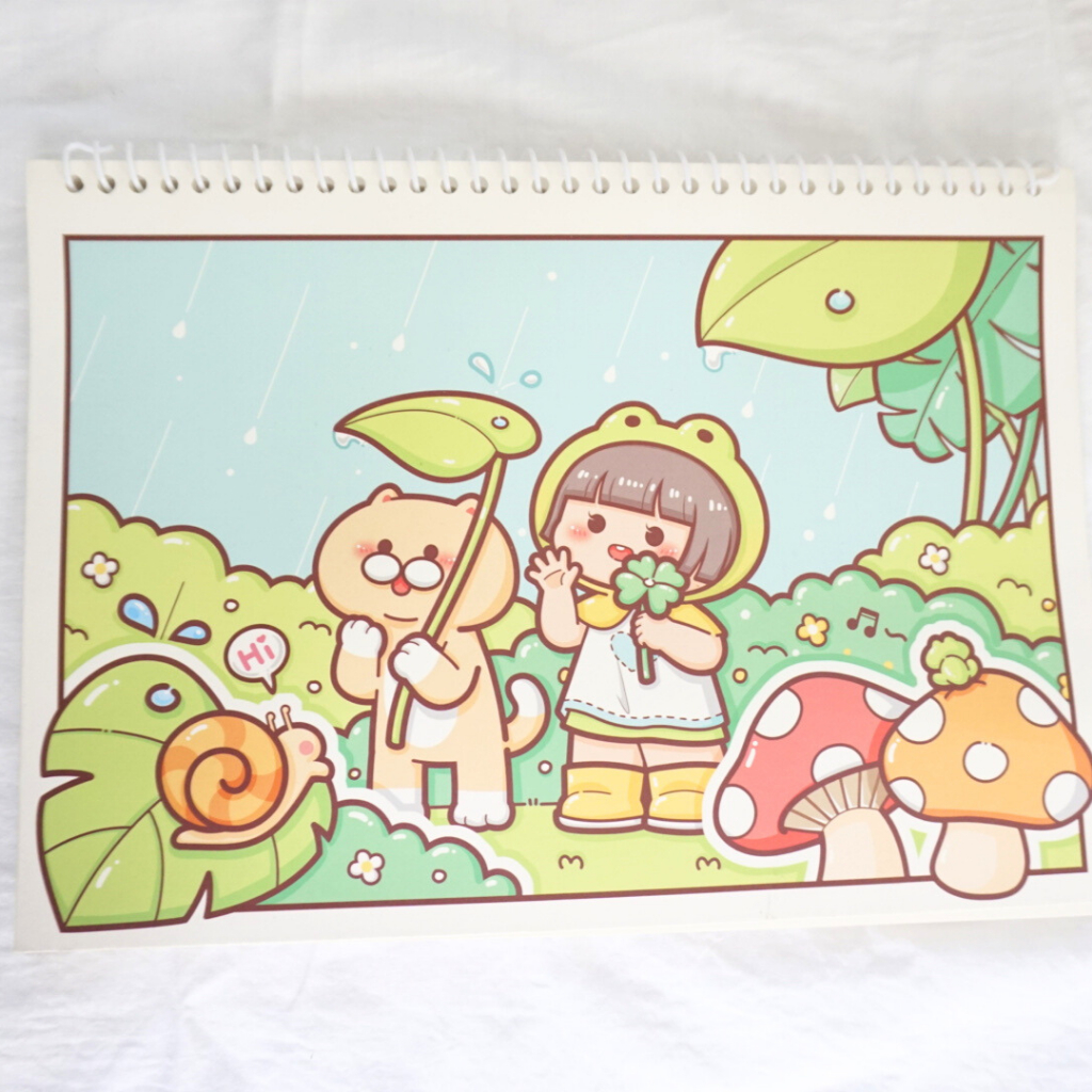 Sổ lưu trữ Sticker A4/A5 ngang