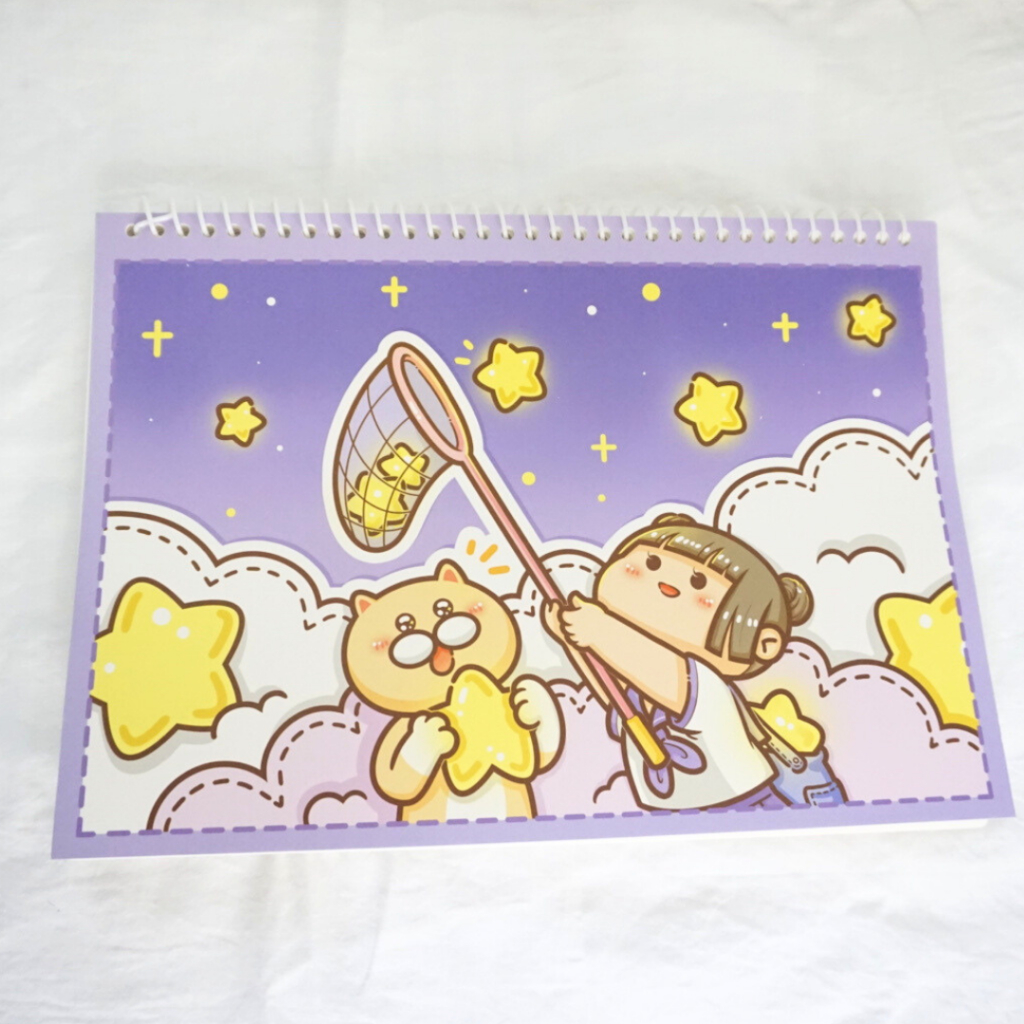 Sổ lưu trữ Sticker A4/A5 ngang