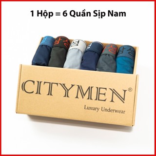Hộp 6 Quần Lót Nam Thun Lạnh Cao Cấp Vải Co Dãn 4 Chiều, Quần Sịp Nam Nhẹ Thấm Hút Mồ Hôi - HOP6_AL