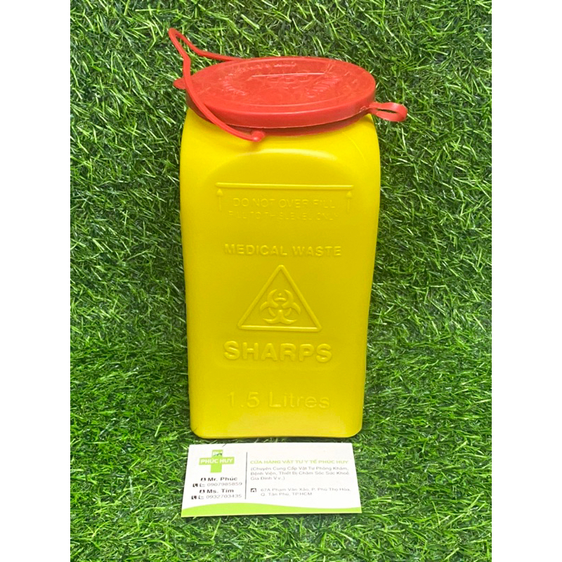 Bình Huỷ Kim Tiêm Y Tế 1,5L