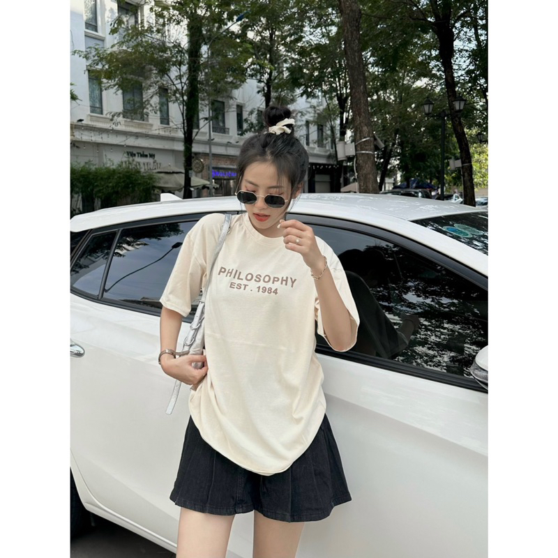 Áo Thun - In Chữ PHILOSOPHY