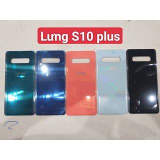 Nắp lưng thay thế cho samsung s10 plus, loại zin