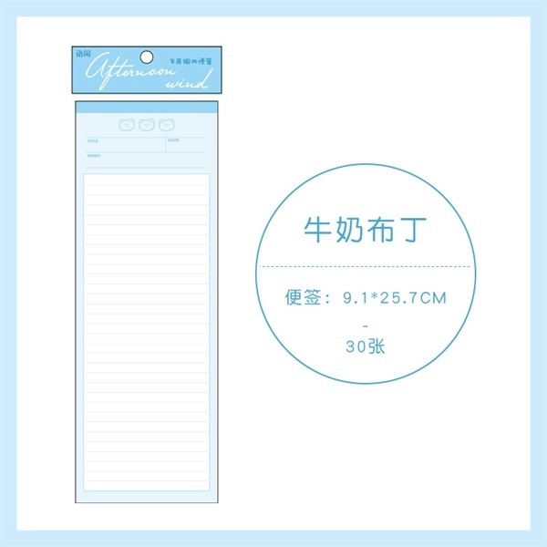 Giấy note ghi chú tiện dụng màu pastel