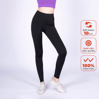 Quần Legging Tập Yoga Nữ - Yowin Cạp Cao Tôn Dáng Co Giãn 4 chiều