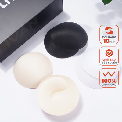 Đệm Mút Ngực Đàn Hồi Livan Sport Dày 1,3 cm, Đệm Ngực