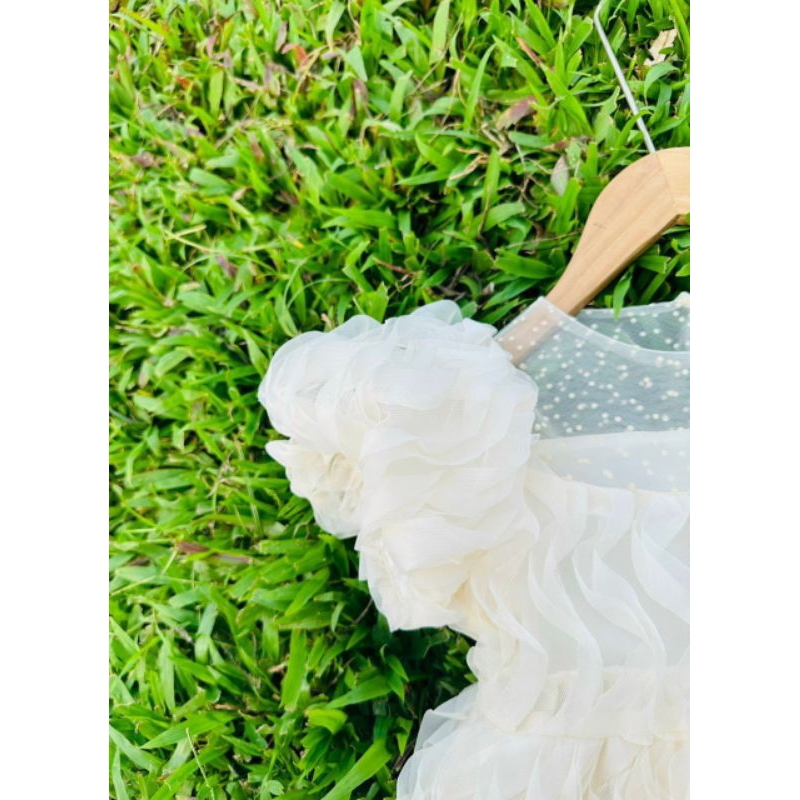 Đầm váy ren công chúa tiểu thư cao cấp haivanco 10 đến 40 kg đi tiệc đi chơi  đều đẹp chất ren mềm mại thoáng mát