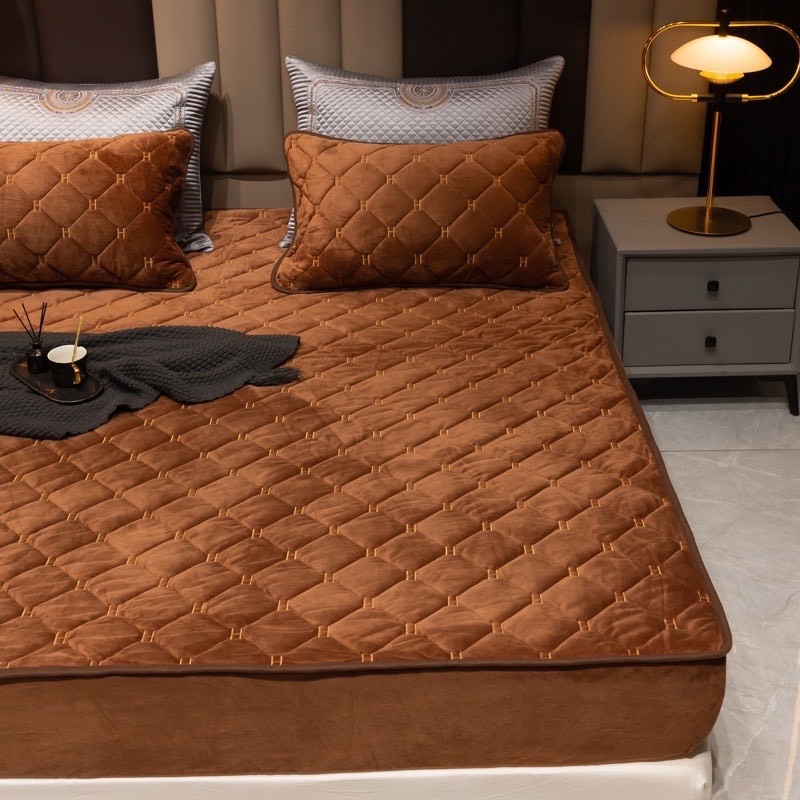 Ga gối nỉ nhung MUJI nhập khẩu sẵn hàng m6, m8