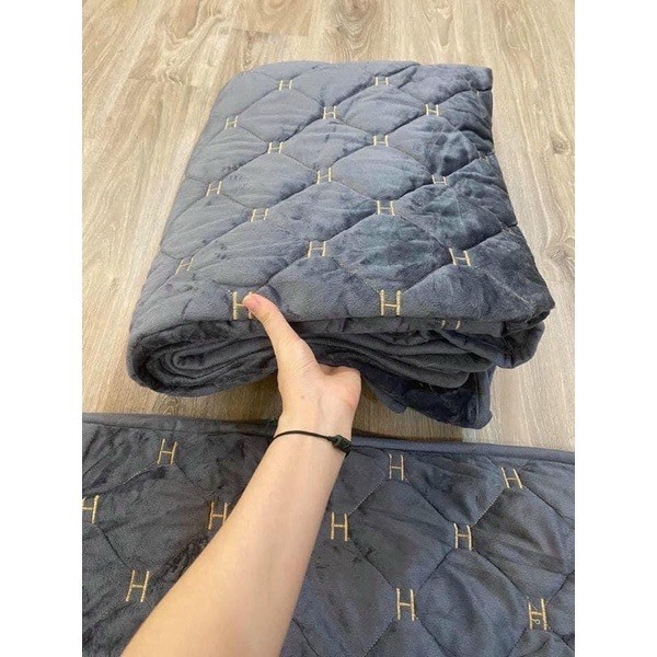 Ga gối nỉ nhung MUJI nhập khẩu sẵn hàng m6, m8