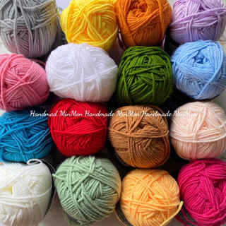 Len Milk Cotton 50gr mac đen handmade MinMon
