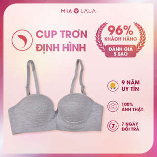 Áo ngực nữ có gọng Mialala quả ngang đệm mỏng 1cm cho ngực to 0748 NA1110748