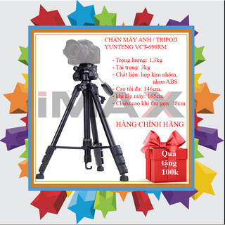 CHÂN MÁY ẢNH / TRIPOD YUNTENG VCT-690RM - HÀNG NHẬP KHẨU