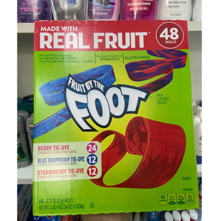 Kẹo cuộn Fruit by the Foot thùng 48 cuộn