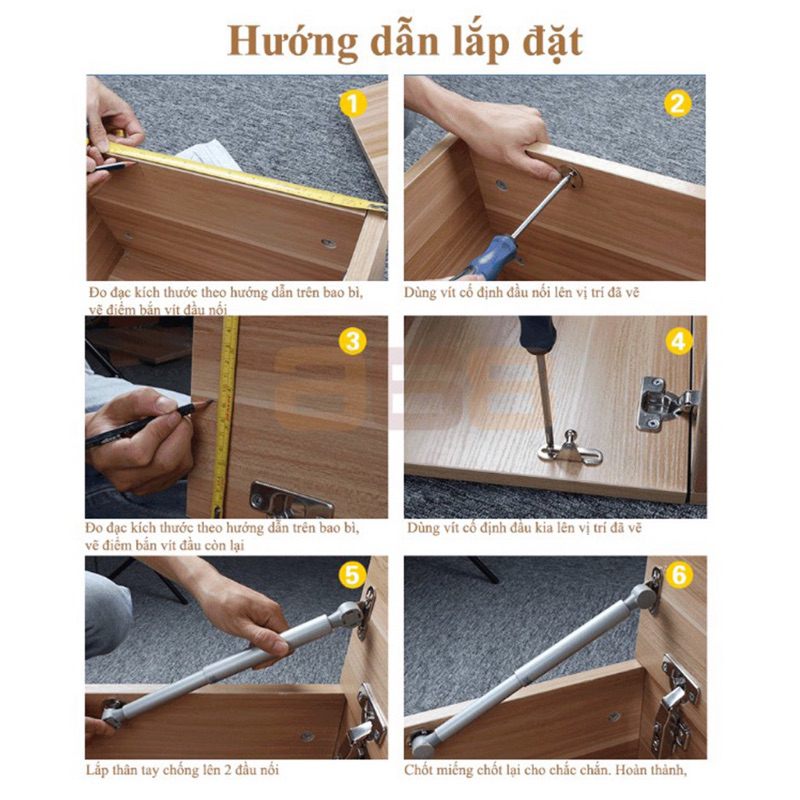 Tay đẩy chống cánh tủ BlumA- Blumgold-Blum pittong, ty đẩy hơi tủ bếp, piston 60-80-100-120-150N