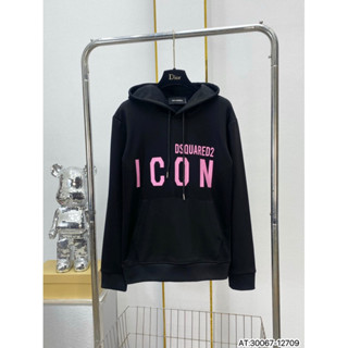  Áo Hoodie DSQ hoạ tiết Chất Liệu Nỉ Bông phong cách trẻ trung form chuẩn Cao Cấp 