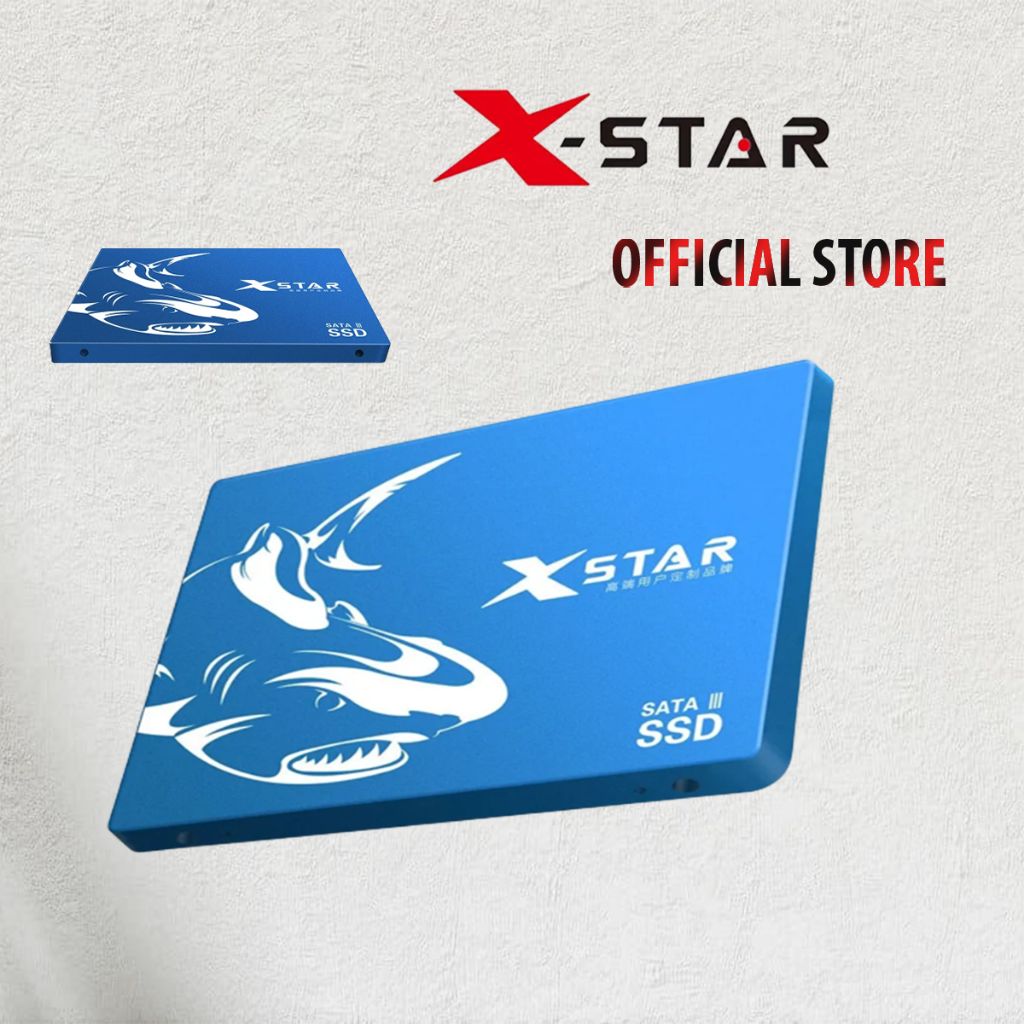 Ổ cứng SSD Xstar 128GB/256GB/ 512GB SATA3 Drive 2.5 Inch Sequential Read 550MB/s bảo hành 36 tháng.