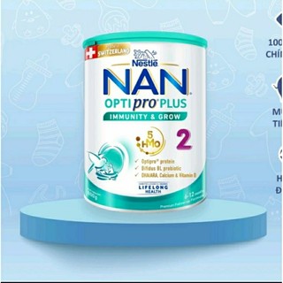 Sữa bột nan optipro plus số 2 850g