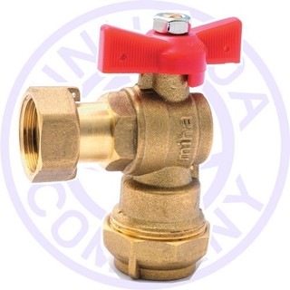 Van khoá góc đồng hồ nước máy Miha