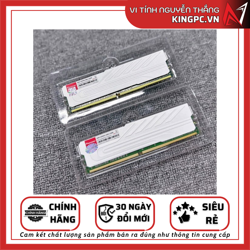 Ram máy tính Pioneer Udimm 8GB/16GB DDR4 2666/3200/3600MHz tản thép