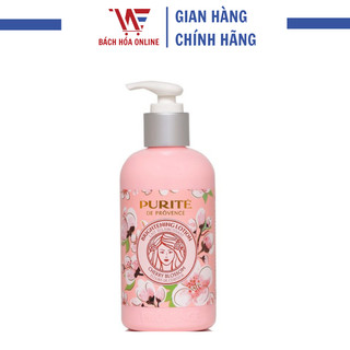 Sữa Dưỡng Thể PURITÉ Sáng Mịn Hương Hoa Anh Đào 250ml
