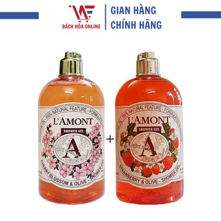 Sữa tắm lamont 500ml/chai