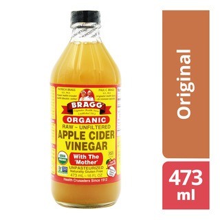 [Hỏa tốc HN-Date 2028] Giấm táo hữu cơ, mặt nạ đất sét, giấm táo giảm cân Bragg 473ml