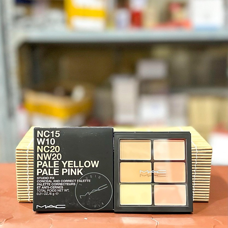 Bảng che khuyết điểm 6 ô Mac Studio Fix Conceal And Correct