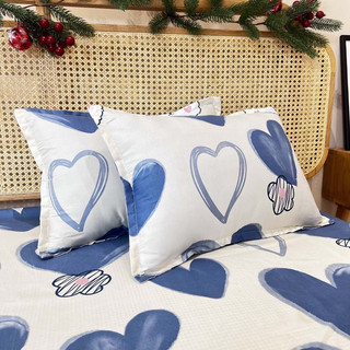 Vỏ gối đầu , vỏ gối nằm cotton poly 45x65cm