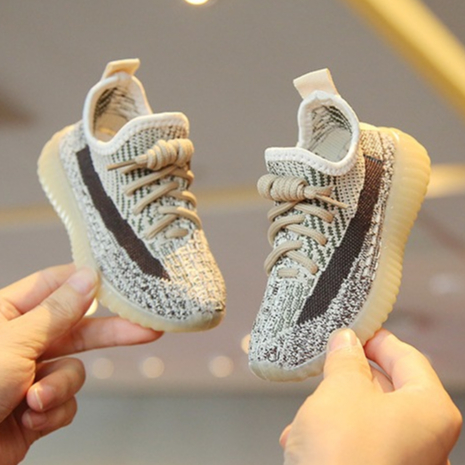 Giày thể thao cho bé trai bé gái dáng lười co dãn phong cách boost thời trang siêu êm từ 1 đến 12 tuổi