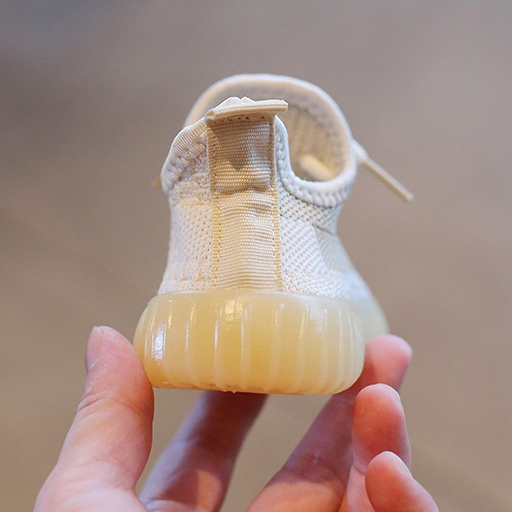 Giày thể thao cho bé trai bé gái dáng lười co dãn phong cách boost thời trang siêu êm từ 1 đến 12 tuổi