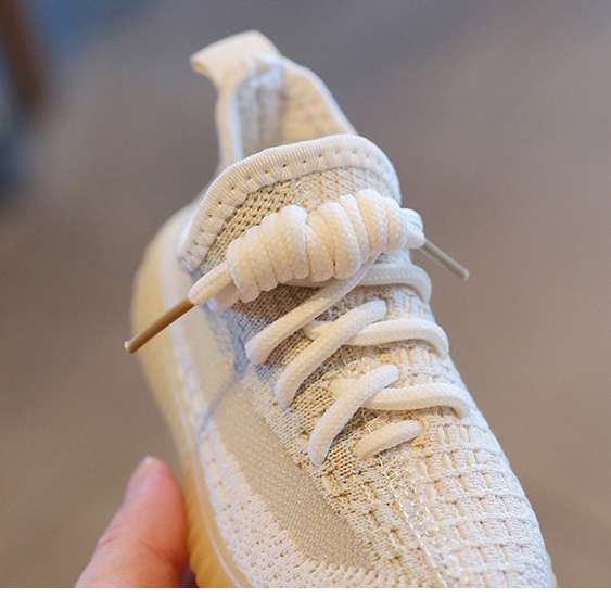 Giày thể thao cho bé trai bé gái dáng lười co dãn phong cách boost thời trang siêu êm từ 1 đến 12 tuổi