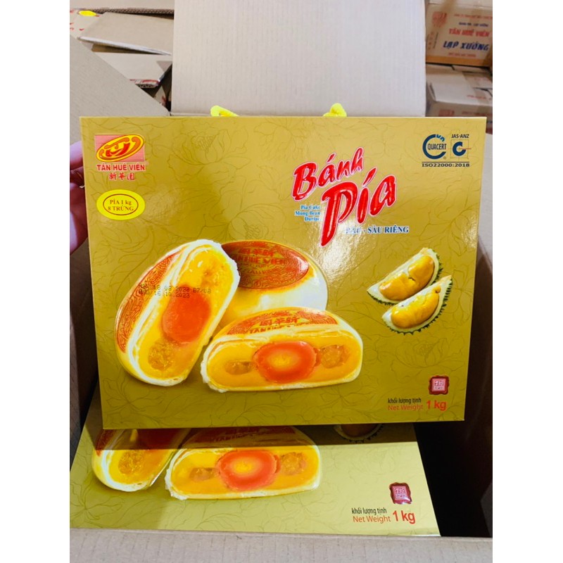 Pía khổng lồ 1kg 8 trứng Tân huê Viên