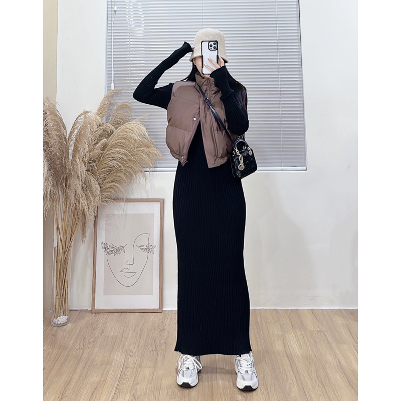 6890 Áo gile phao rút dây