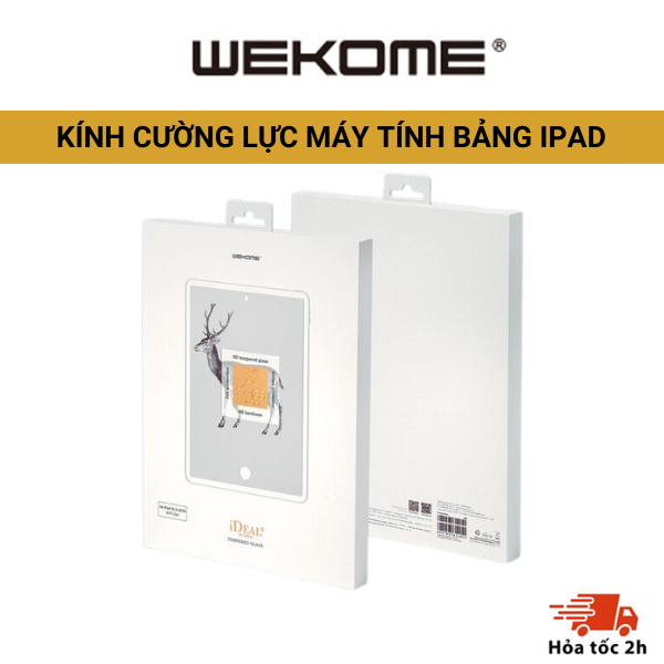 Kính cường lực máy tính bảng IPad WEKOME 1/2/3/4/5/6 Air 1/2 Pro 10.5 11 10.2 10.9 10.2 2017 2018 2019 2020 2022