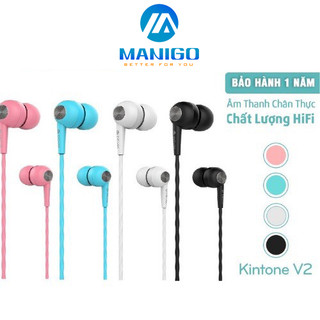 Tai nghe có dây nhét tai DEVIA Kingtons series có mic chân cắm 3,5 chơi game, nghe nhạc hàng chính hãng có bảo hành