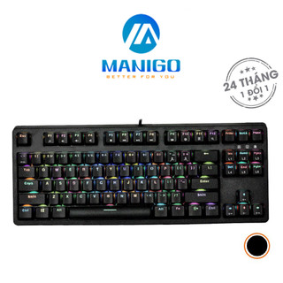 Bàn phím máy tính EDRA EK387 RGB Cơ Đèn Led Chống Nước Kèm 1 Keypuller Có Dây Chơi Game Văn Phòng 87 phím Outemu Switch