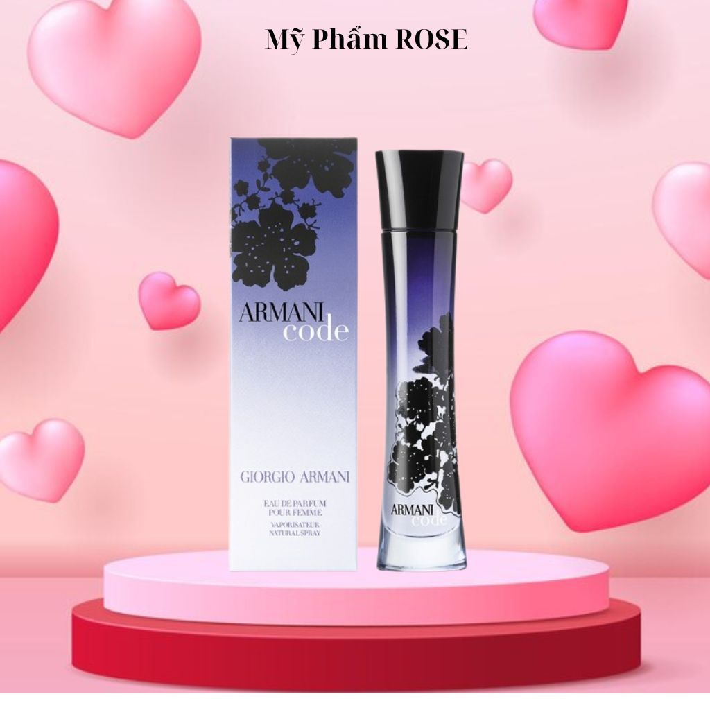 Nước hoa nữ Giorgio Armani Code Eau de parfum Chai Chiết Thủy Tinh 20 ml