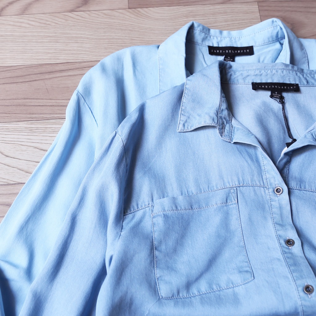 ÁO SƠ MI DENIM DÀI TAY