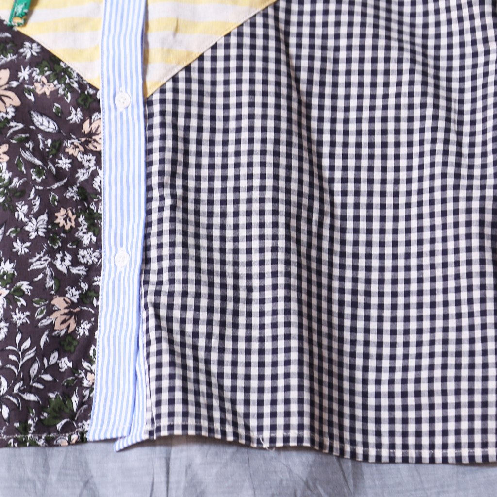 ÁO SƠ MI CHẮP VÁ CÓ MŨ