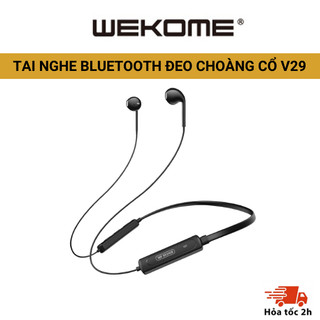 Tai Nghe Bluetooth Thể Thao Đeo Wk Design V29, Không Dây Bluetooth Gaming Choàng Có Micro