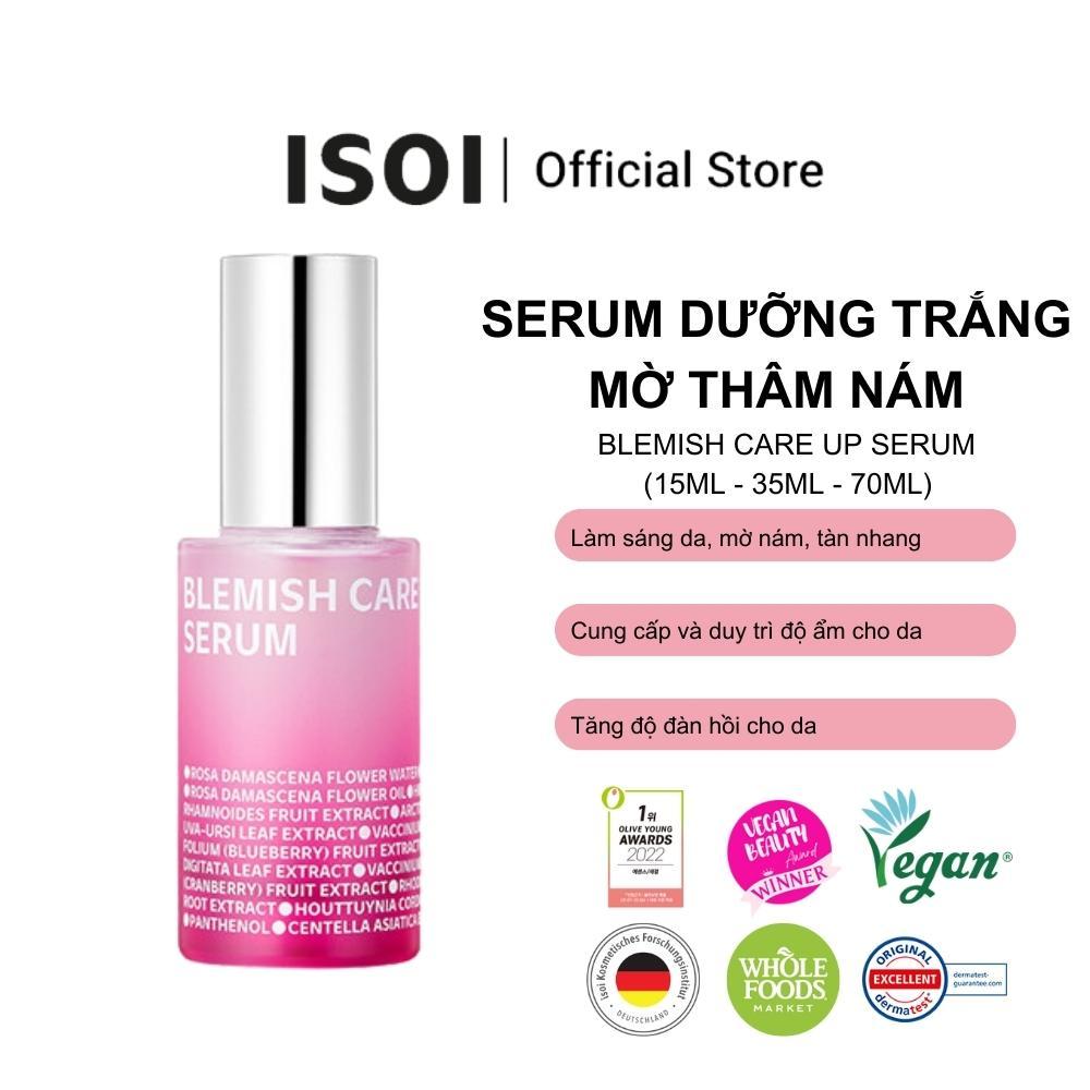 Tinh chất ISOI Blemish Care Up Serum giúp sáng da, hỗ trợ mờ thâm nám, tàn nhang