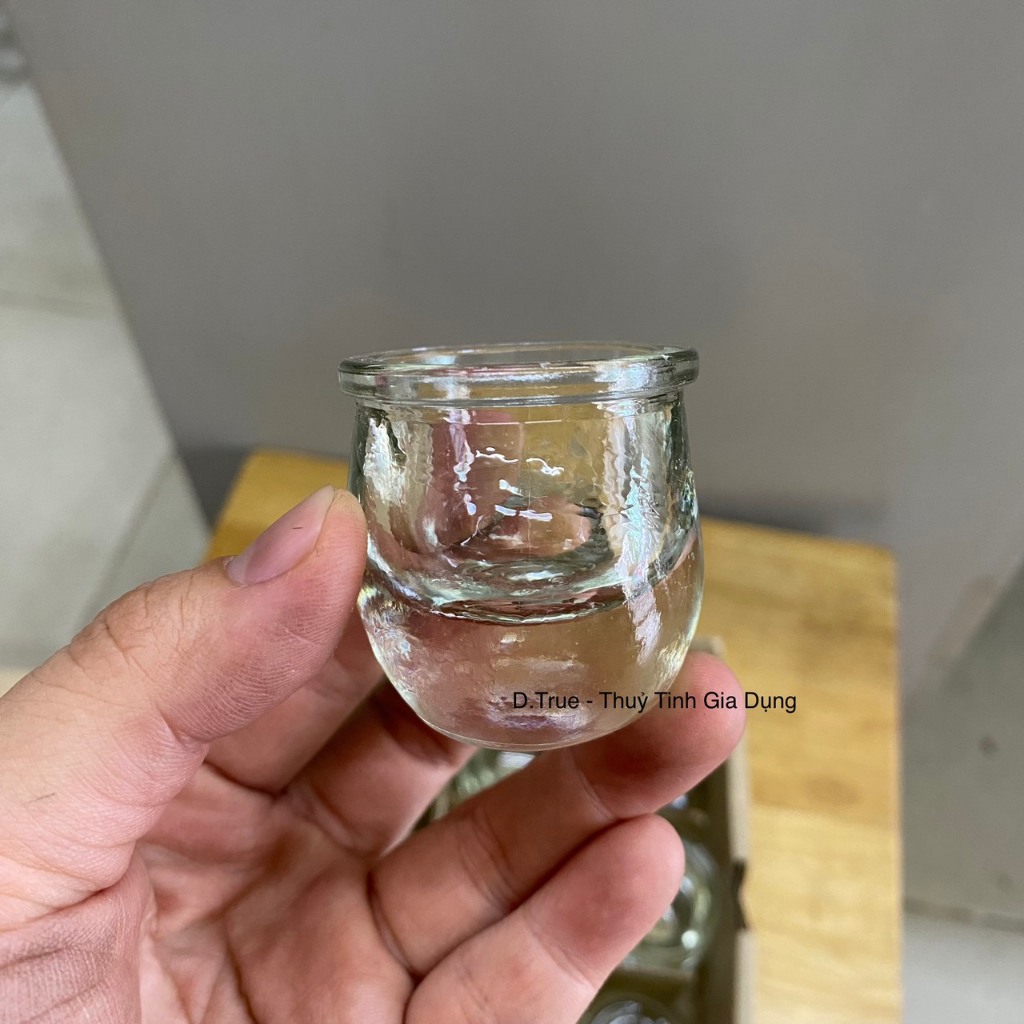 Hộp 12 Ly Bầu Nhí Thủy Tinh 15ML