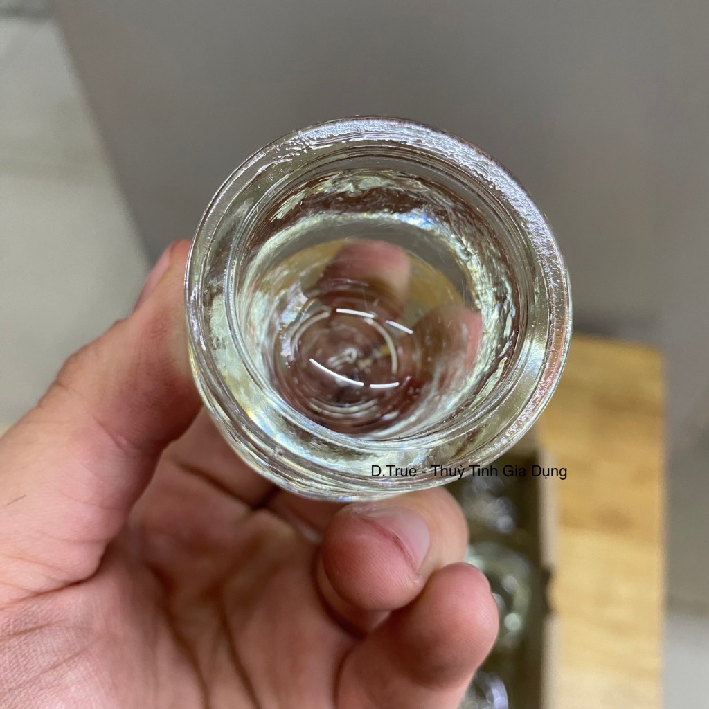 Hộp 12 Ly Bầu Nhí Thủy Tinh 15ML